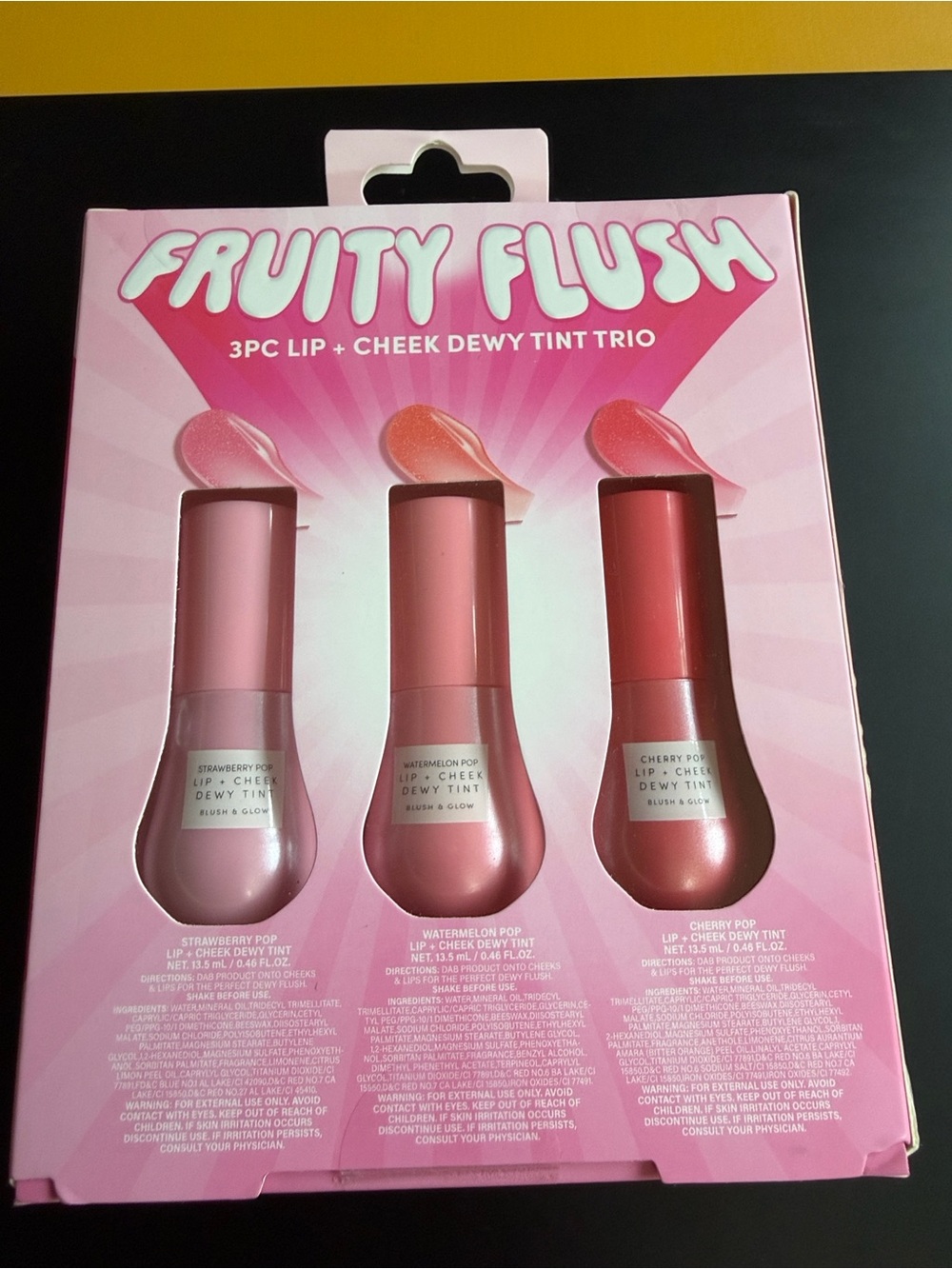Fruity F. 3-Piece - Pink Shade